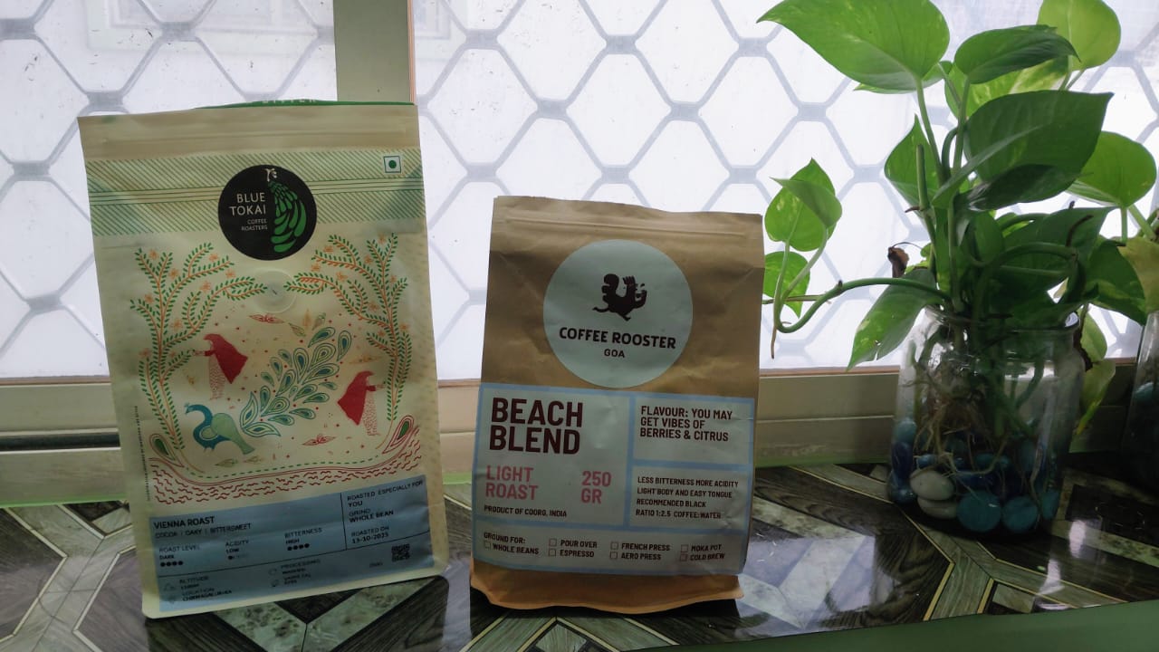 Dark and Light Roast Beans